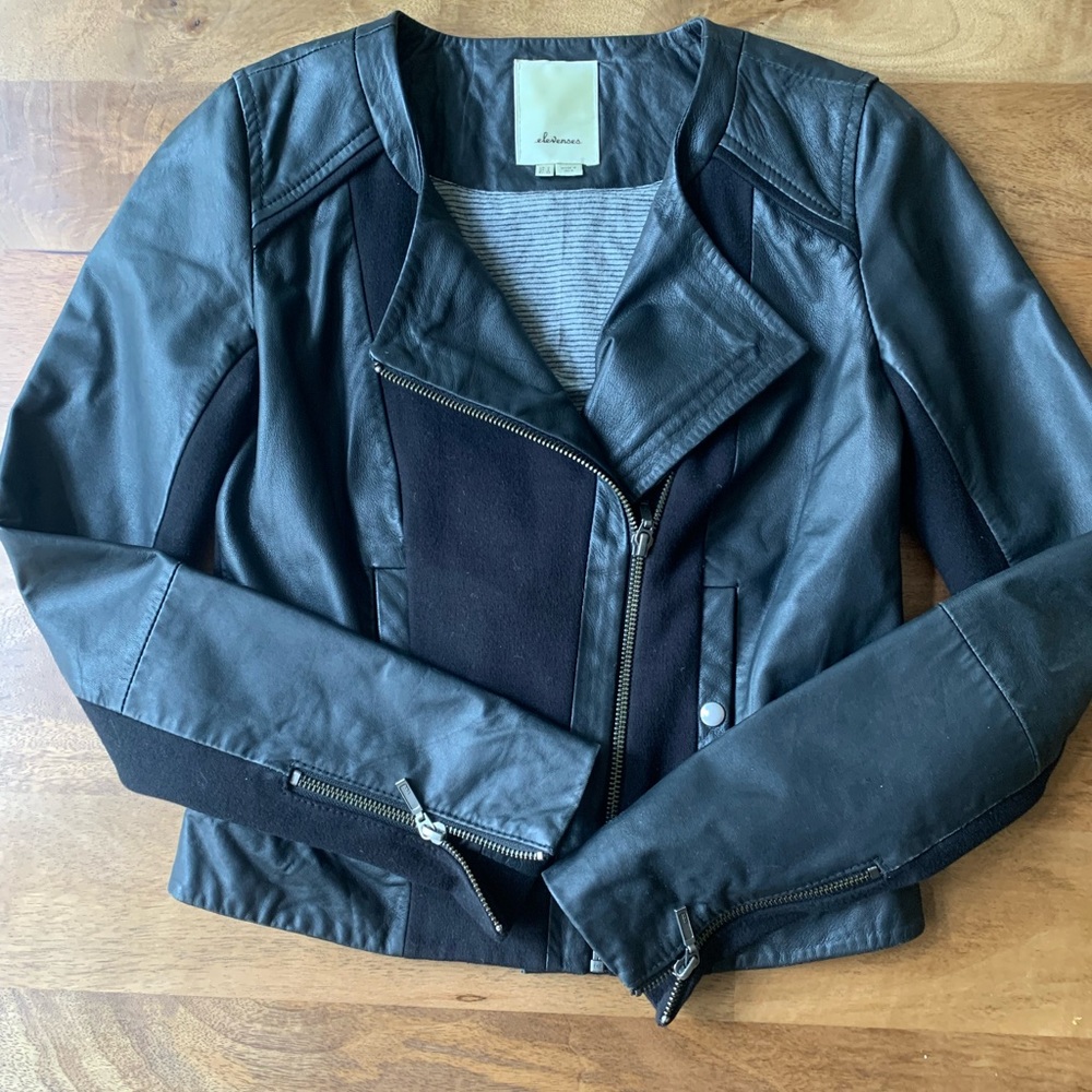 Leather jacket